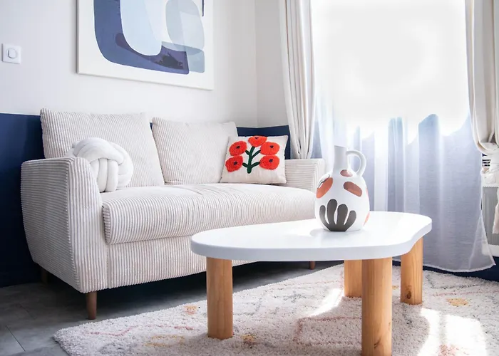 شقة Art, Confort Et Lit D'exception